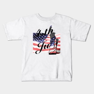 4th July Independence Day Kids T-Shirt